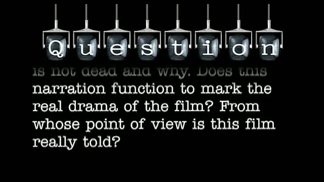 In “Sleeping With the Enemy”, Laura, the protagonist, narrates what really happened in the drowning, which reveals that she is not dead and why. From whose point of view is this film really told?