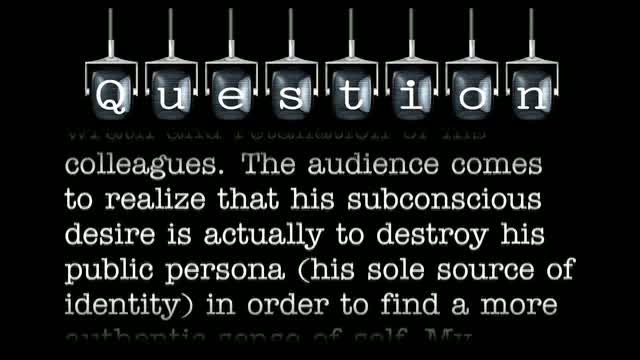 In order for a story to be most effective, when should the protagonist discover his subconscious desire?