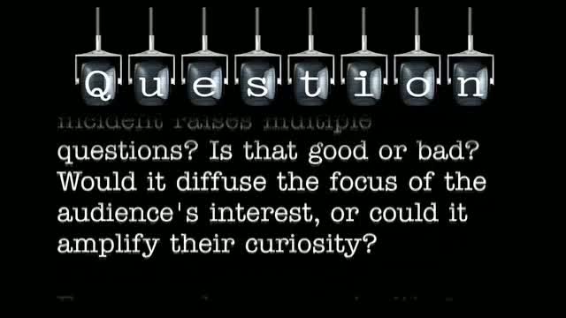 Is it preferable to design a story so that the inciting incident only evokes one major dramatic question in the mind of the audience? 