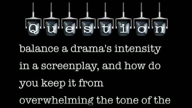 How do you feel about the use of humor to balance a drama's intensity without overwhelming the tone from the suspense?